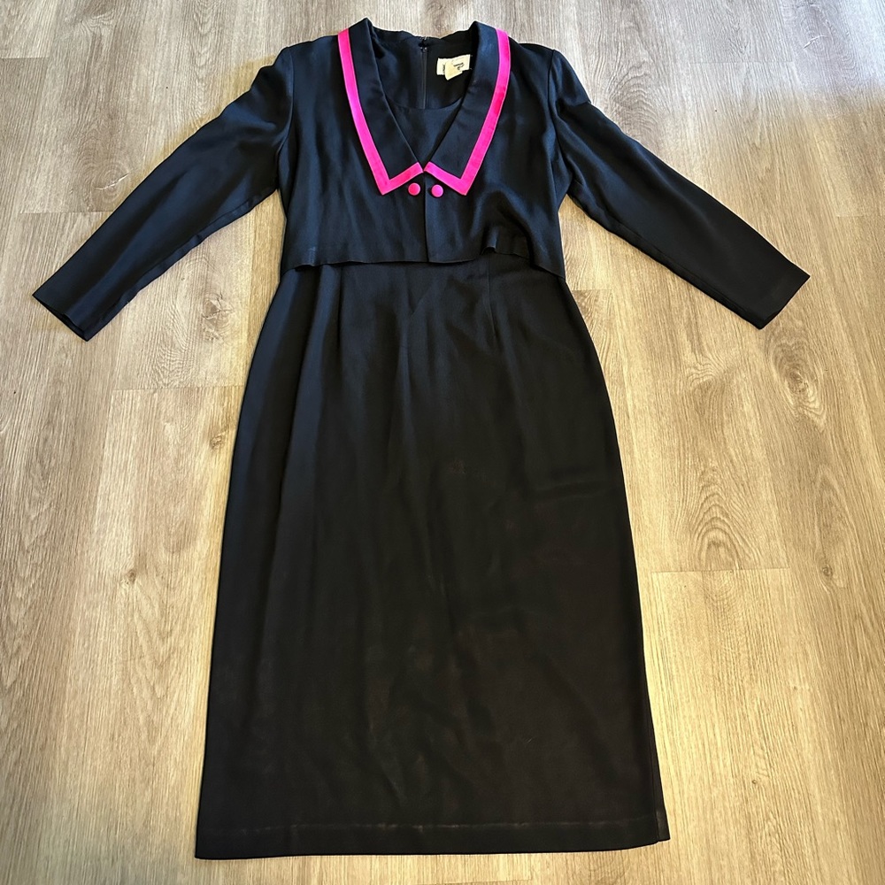 Vintage 80’s DJ Summers Womens Dress size 14P